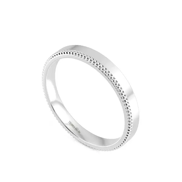 Traditional Wedding Band Set NCC1012 4